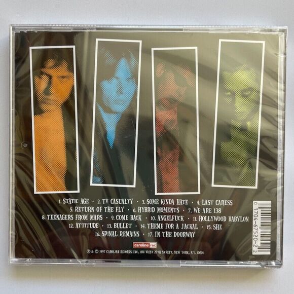 Misfits NEW Misfits Static Age Compact Disc CD Plan 9 Records PUNK METAL - Picture 2 of 2